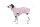 Hundebademantel Lills" pink berry