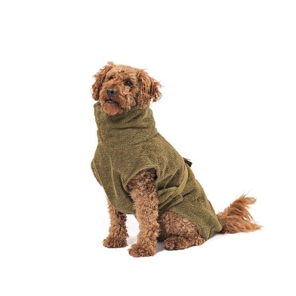 Hundebademantel von Lills "Olive"